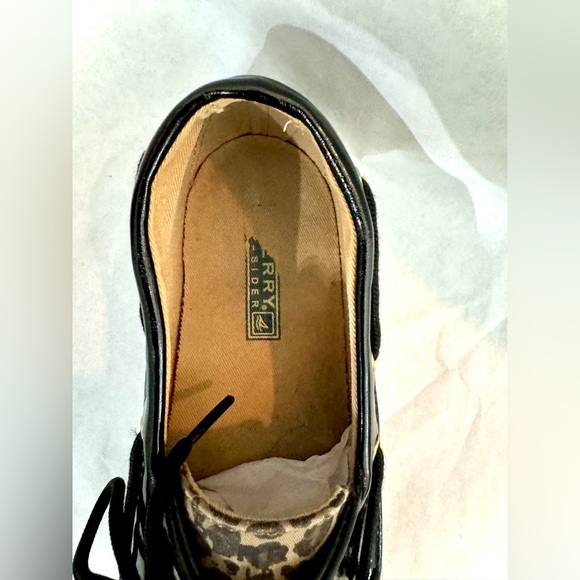 Sperry Top=Slider Leopard Shoes - Picture 14 of 16